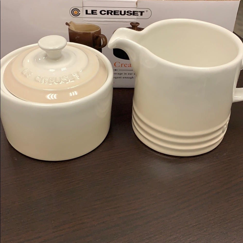 Le creuset sugar & creamer set